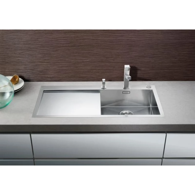 Кухонная мойка Blanco Zerox 5 S-IF/A InFino зеркальная полированная сталь 521627