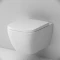 Унитаз подвесной Am.Pm Gem C901701SC безободковый, с сиденьем микролифт, белый - 4