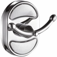 Крючок D-Lin D282700 двойной, для ванны, хром