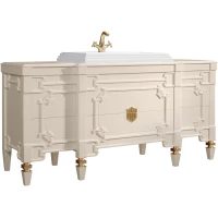 Тумба бежевый глянец поталь золото 172,6 см Belux Кастилия Н 170-06 4810924256553