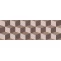 Декор Нефрит-Керамика Кронштадт коричневый ромбы 20x60