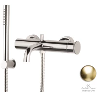 Смеситель для ванны Emmevi Filobrass 85001BZI/ORS с душевым гарнитуром, золотой матовый