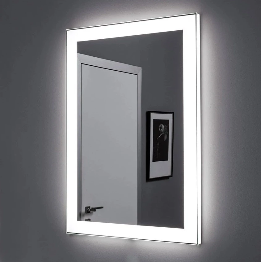 Зеркало с подсветкой 45x95 см Aquanet Алассио 00196631 зеркало aquanet алассио 70 196633