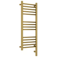 Полотенцесушитель электрический 800x300 золотой МЭМ правый, перемычка прямая Сунержа Богема 3.0 03-5805-8030