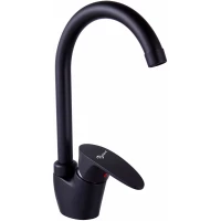 Смеситель для кухни Plstart PL4105-7 черный матовый