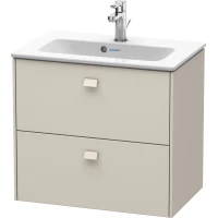 Тумба тауп матовый 62 см Duravit Brioso BR411009191