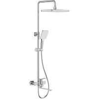 Душевая система Frap F2461 320x220 мм, со смесителем, хром