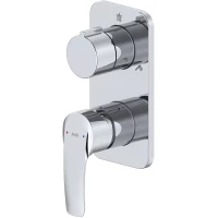 Смеситель для ванны IDDIS Ray RAYSB00i68 встраиваемый, хром