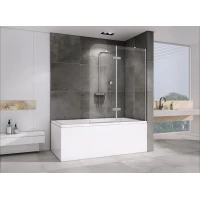 Шторка для ванны 120 см Abber Ewiges Wasser AG51120 прозрачное