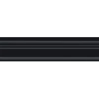 Бордюр Kerama Marazzi Багет Альвао черный матовый 20x5