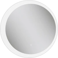 Зеркало Equil Elegante zkELGNT.LED.D80-24 80x80 см, с LED-подсветкой, сенсорным выключателем, мэйджик