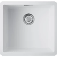 Кухонная мойка Omoikiri Artgranit Kata 44-U-WH 4997518 44x42 см, белый