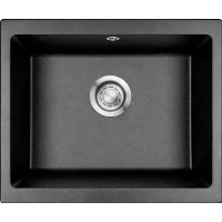 Кухонная мойка Emar Quartz EMQ-1555.P 55,5x46 см, оникс