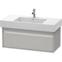 Тумба бетонно-серый матовый 100 см Duravit Ketho KT669100707