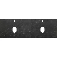 Столешница BelBagno KEP-140-2-MNO 140,4 см, Marmo Nero Opaco