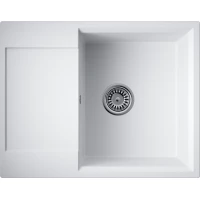 Кухонная мойка Omoikiri Tetogranit Daisen 65T-WH 4993514 65x51 см, белый