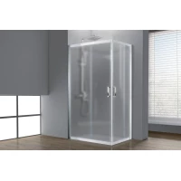 Душевой уголок Royal Bath RB8120HPD-C-ST 120x80 см, профиль сатин, стекло матовое