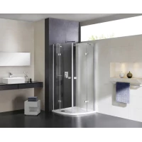 Душевой уголок 90x90 см Cezares CRYSTAL-S-R-2-90-C-Cr прозрачное