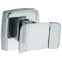 Крючок Nofer Classic 09018.S двойной, для ванны, нержавеющая сталь