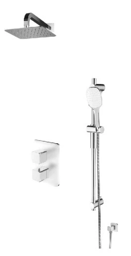 

Душевой комплект 250 мм Omnires Parma SYSPM22CRB