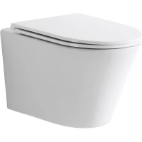 Унитаз подвесной Tece TECEspring K 9700997 безободковый, торнадо, с сиденьем микролифт, белый