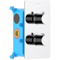 Термостат для душа Aquatek Европа AQ1391CR встраиваемый, хром