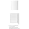 Зеркальный шкаф 65x81 см белый глянец Акватон Беверли 1A237002BV010 - 5