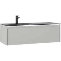 Тумба с раковиной кашемир матовый 110 см ORKA Lisbon 5001435