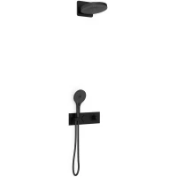 Душевой комплект 247 мм Vincea Inspire VSFW-422TI1MB