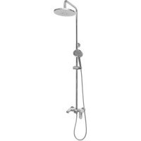 Душевая система Hansberge Opera H5033C 230 мм, со смесителем, хром