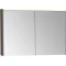 Зеркальный шкаф 102x69,5 см антрацит глянец Vitra Mirrors 66912 - 1