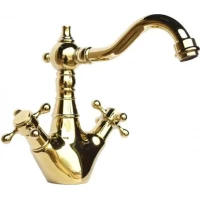 Смеситель для раковины Magliezza Classico 50118-do золотой