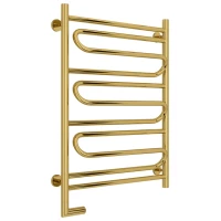 Полотенцесушитель электрический 800x600 золотой МЭМ левый Сунержа Элегия 2.0 03-5218-8060