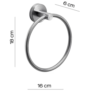 Изображение товара кольцо для полотенец gedy project 5070(38)