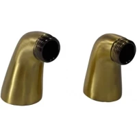 Крепеж для вертикального монтажа смесителя (пара) Magliezza 937-br бронза