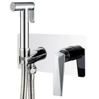 Гигиенический душ Boheme Venturo 377 со смесителем, хром