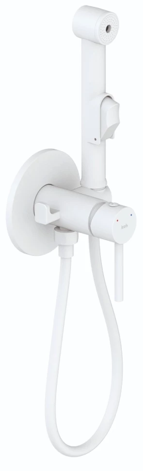 Гигиенический душ IDDIS Axes 003WTR0i08 со смесителем, белый матовый гигиенический душ со смесителем vincea