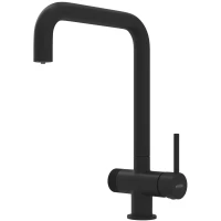 Смеситель для кухни Santek Тесио WH5A43012N001 с подключением к фильтру, черный матовый