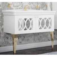 Тумба белый матовый 97,5 см Corozo Таормина SD-00000322