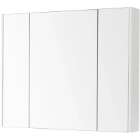 Зеркальный шкаф 100x81 см белый глянец Акватон Беверли 1A237202BV010