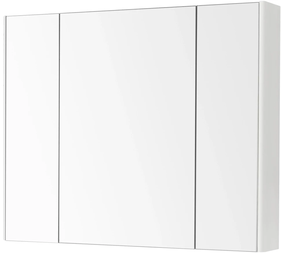 Зеркальный шкаф 100х81 см белый глянец Акватон Беверли 1A237202BV010 - фото 1