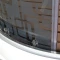 Душевая кабина 100x100x220 см Deto BM1510GM+ELBLACK матовое с прозрачным узором - 12