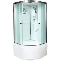 Душевая кабина 80x80x220 см Deto D80S матовое
