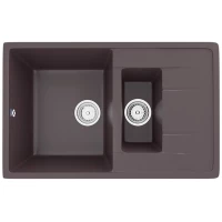 Кухонная мойка Ulgran шоколад U-205-345