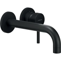 Смеситель для раковины Nobili Live LV00199/1BM встраиваемый, без донного клапана, черный матовый