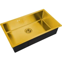 Кухонная мойка Zorg SH 7444 BRONZE 74x44 см, бронза