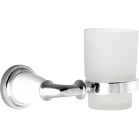 Стакан для зубных щеток Sanibano Zafiro H9900/16CR настенный, хром