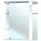 Зеркальный шкаф 65x72 см белый глянец R Bellezza Магнолия 4612710001015 - 1