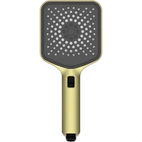 Душевая лейка Kaiser SH-122 120 мм, 3 режима, золотой матовый