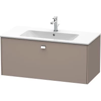 Тумба базальт матовый 102 см Duravit Brioso  BR400301043
